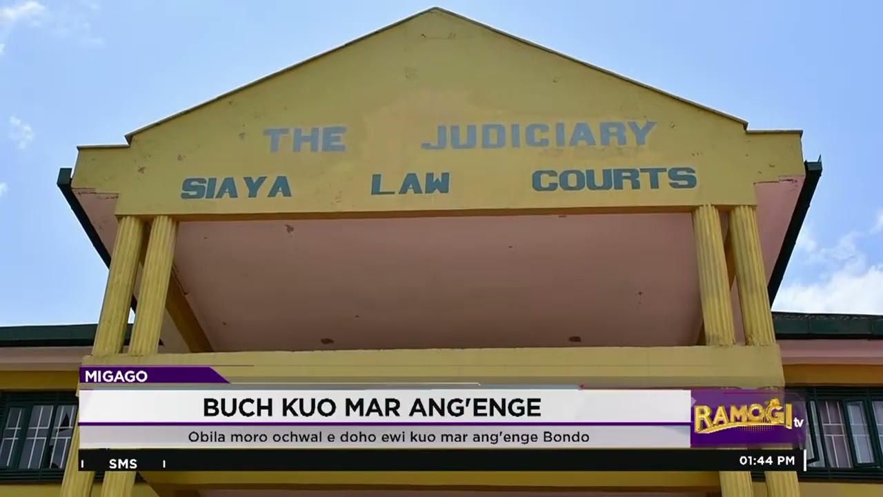 Obila moro ochwal e doho ewi kuo mar ang'enge Bondo