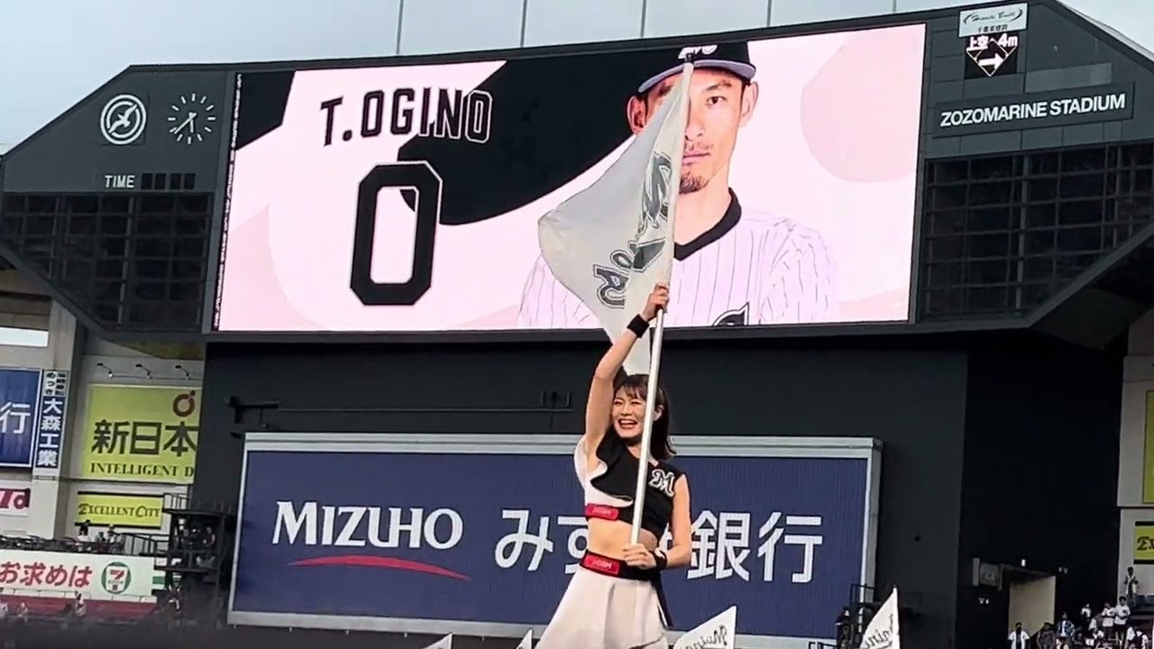 谷保さんアナウンス📢　2023年8月22日　千葉ロッテマリーンズスタメン発表