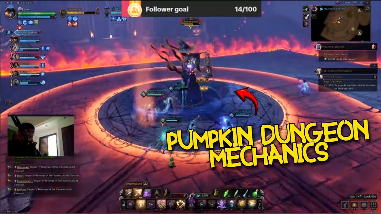HOW TO CLEAR PUMPKIN DUNGEON EVENT | MECHANICS | THRONE AND LIBERTY | FIL