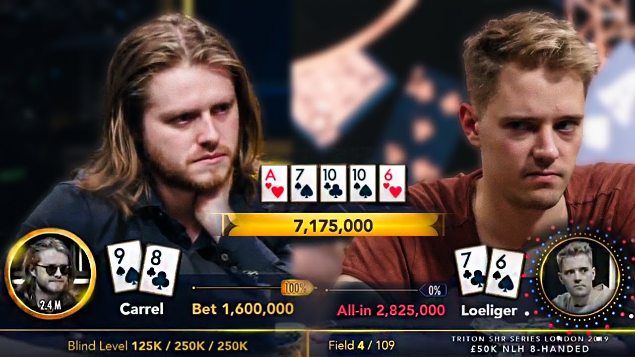 LLinusLove goes ALL-IN against CHARLIE CARREL | Triton London 2019 - NLH &pound;50K