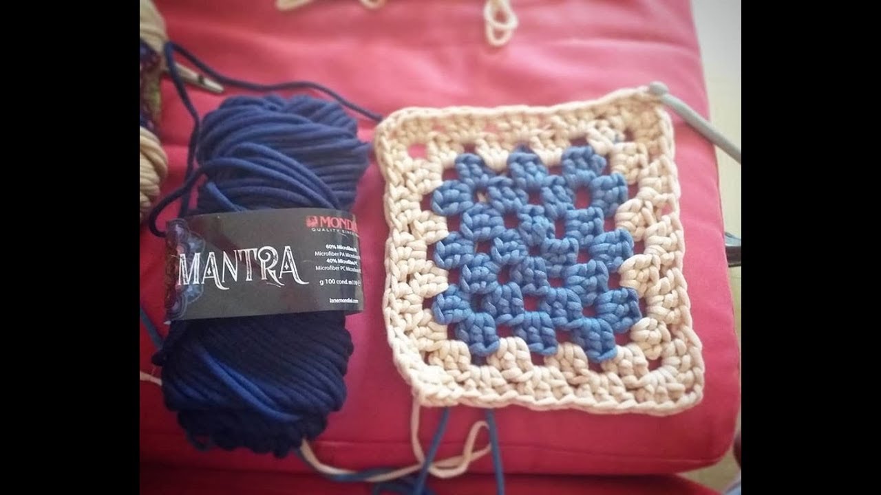 TUTORIAL UNCINETTO MATTONELLA GRANNY