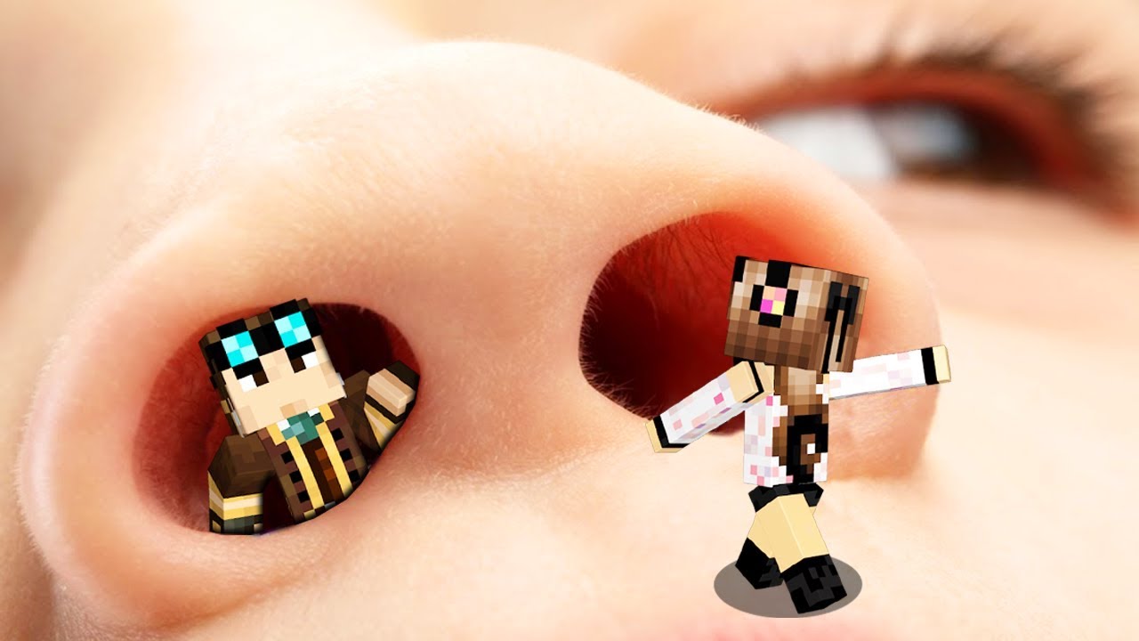 ENTRIAMO DENTRO IL NASO SU MINECRAFT!