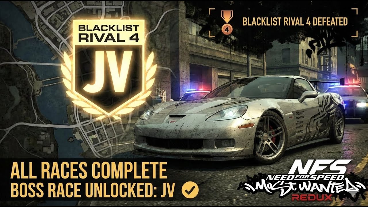 UNLEASHING THE C6! 😤 Destroying JV’s Events to Unlock the Boss | NFS MW Redux