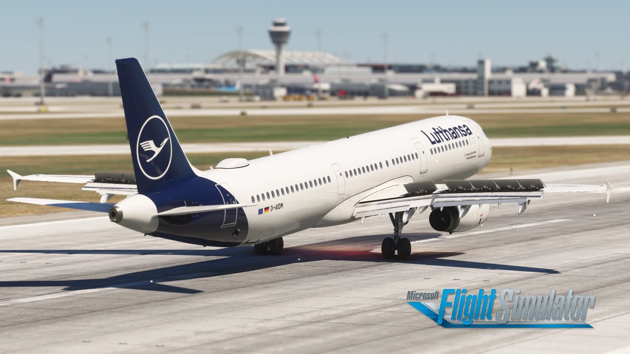 Munich ⇄ Split | Lufthansa | Fenix Airbus A321 | MSFS 2020