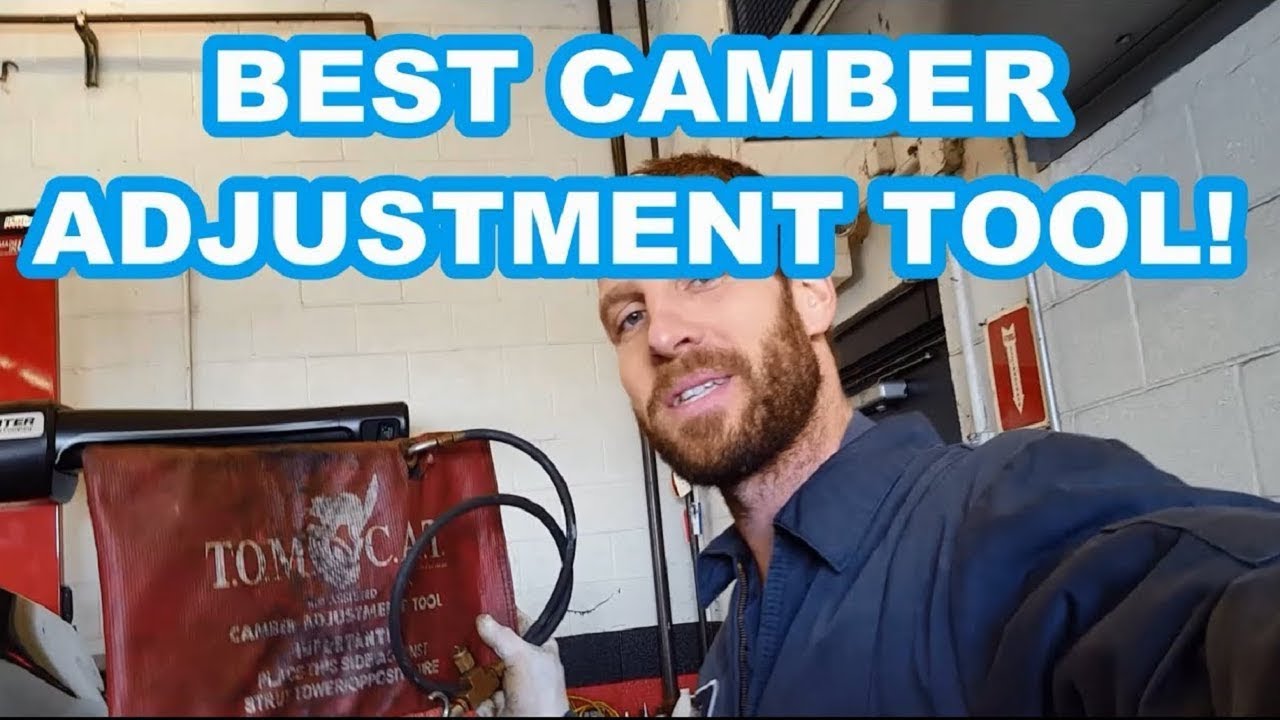 TOMCAT TC-614 CAMBER ADJUSTMENT TOOL DEMO John Dow Industries air