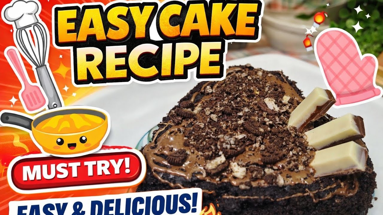 Oreo Cake Recipe 🎂Easy and Delicious 😋😋