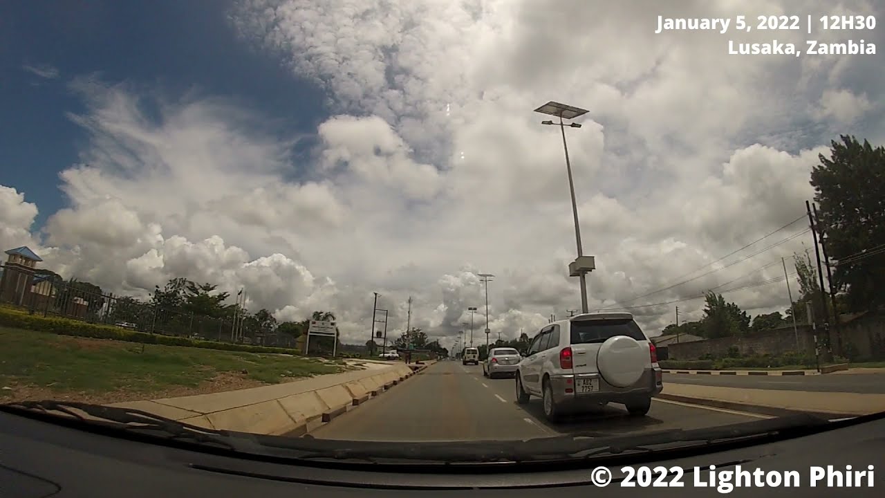 [Roads] Lusaka, Zambia | Munali Road →Great East Road → Hybrid Roundabout → PHI | January 2022