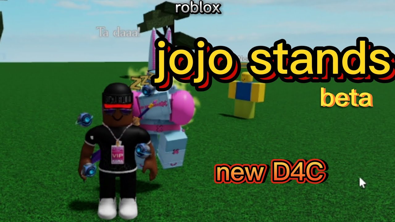 roblox jojo stands (beta) new D4C