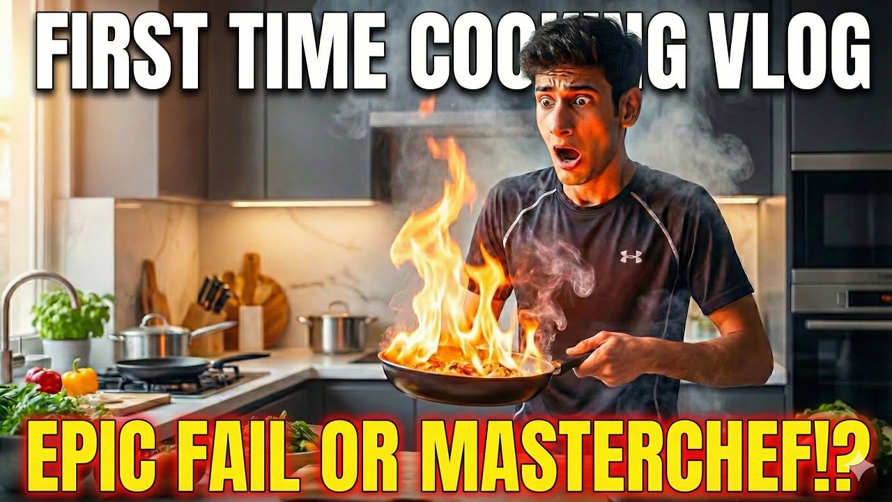 First time cooking in Delhi | full vlog
