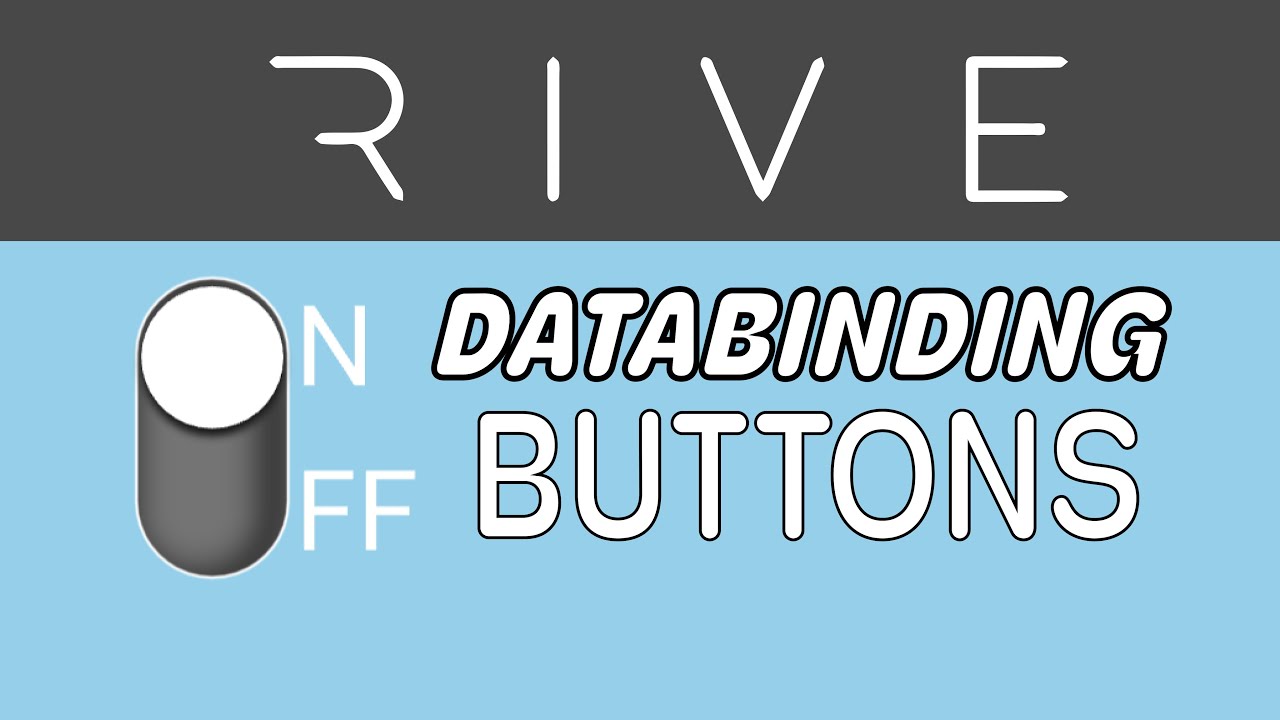 The Easiest Way to Make an Interactive Button in Rive (Databinding)