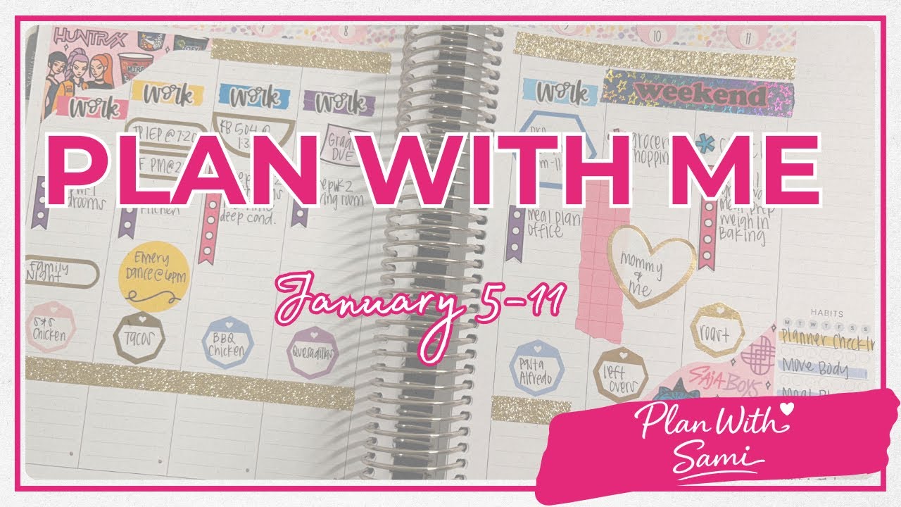 Plan With Me | MäksēLife Vertical | Jan 5-11