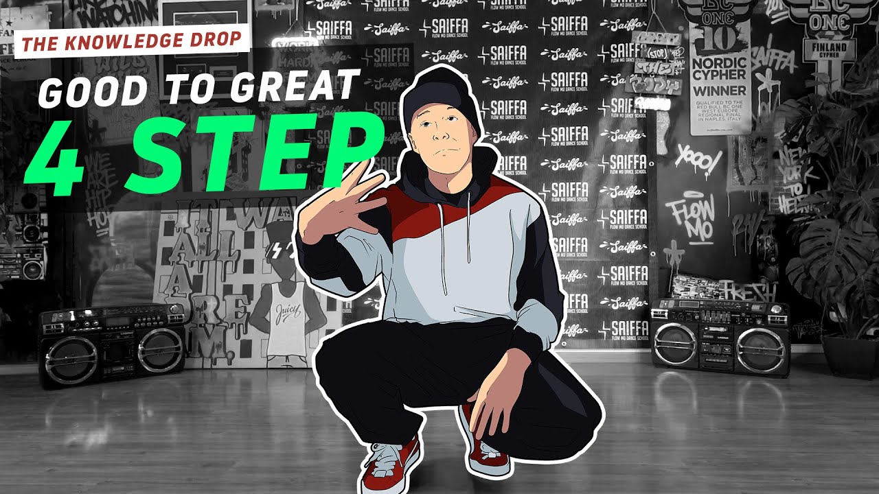 Footwork Tutorial: Take Your 4 Step From Good to Great // THE KNOWLEDGE DROP | BBOY DOJO