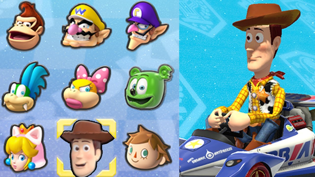 Toy Story Woody in Mario Kart 8! (Special Cup)