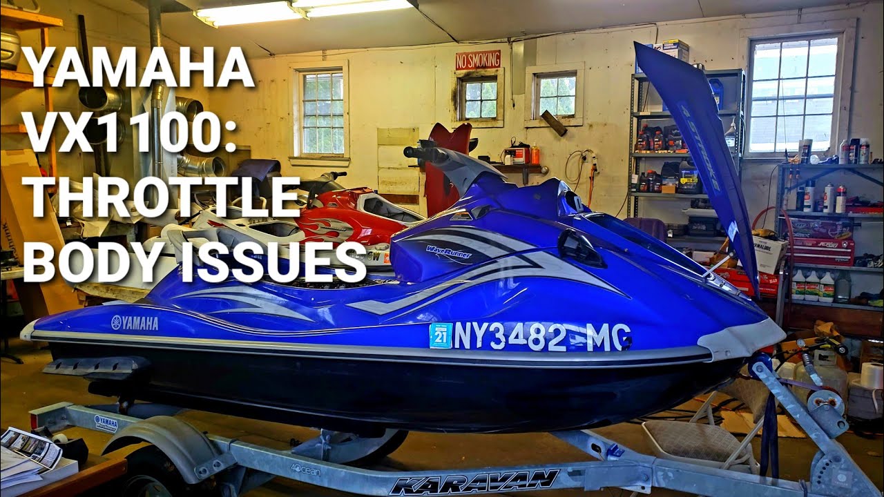 Life of a Jetski Mechanic: Yamaha VX1100 throttle body issue