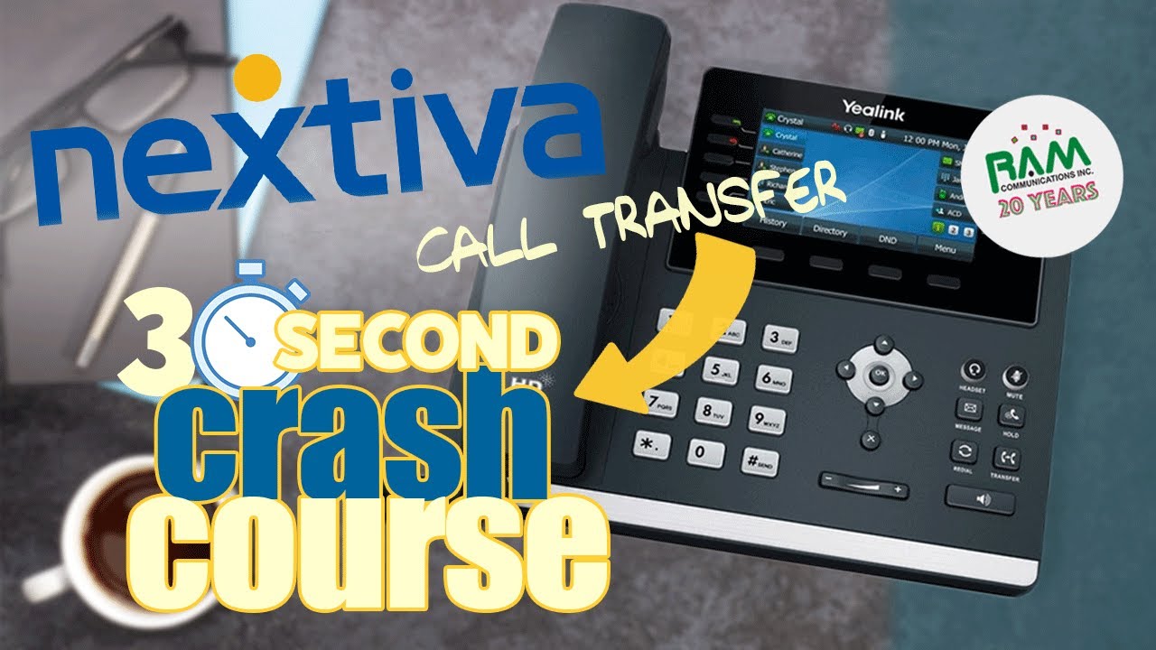 Using Call Transfer on the Yealink Phone - 30 Second Crash Course!