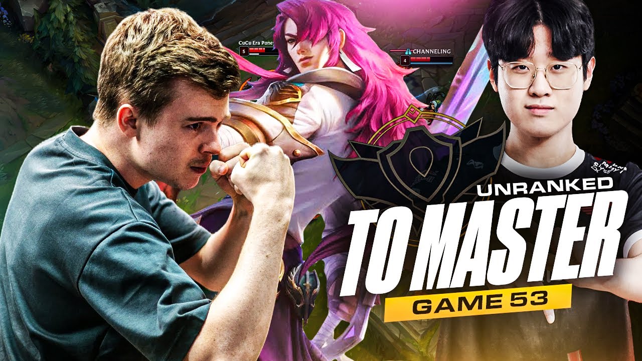 53- YONE TOP JE SUIS ZEUS : UNRANKED TO MASTER HARD MODE