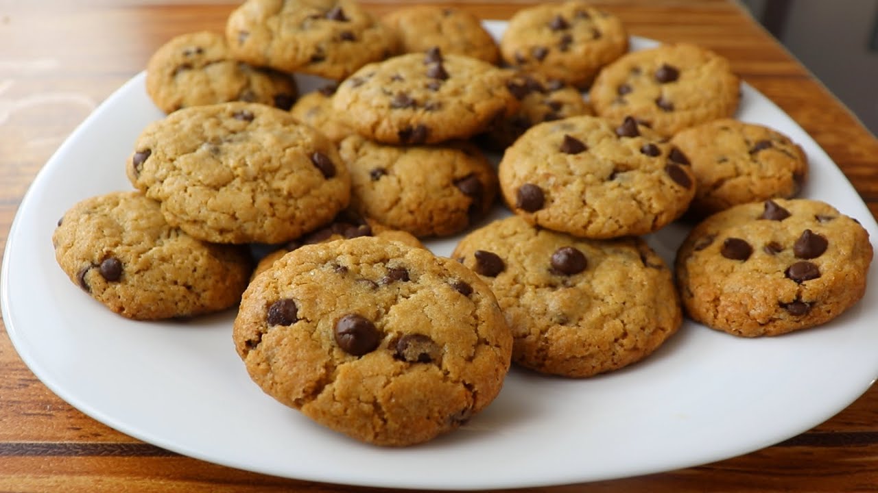 La mejor receta de GALLETAS  con CHISPAS de chocolate