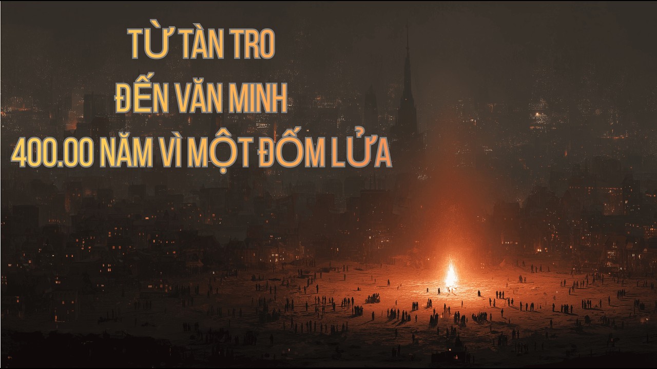 TỪ TÀN TRO ĐẾN VĂN MINH: 400.000 năm vì một đốm lửa
