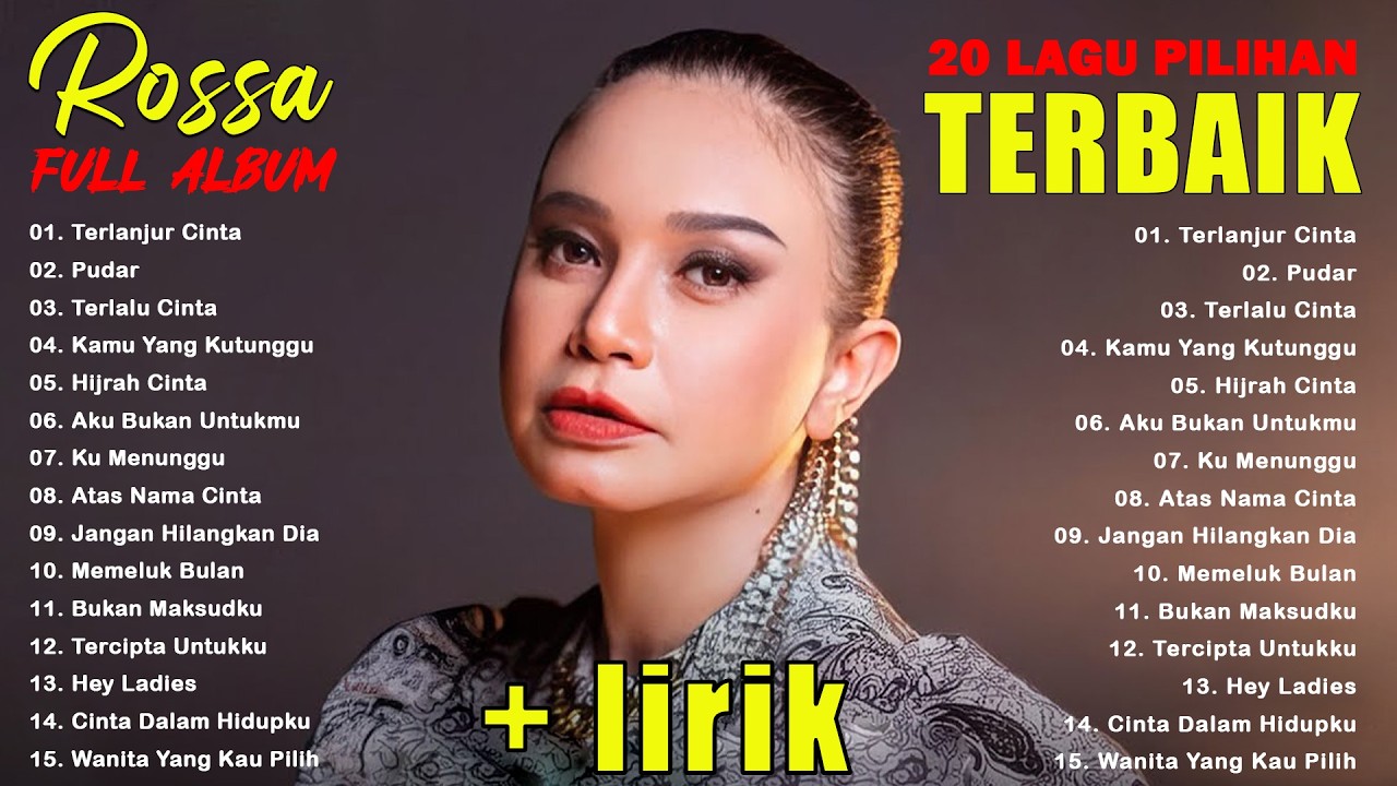 Rossa [ Full Album Lirik Terbaik 2026 ] Lagu Indonesia Terpopuler Sepanjang Masa