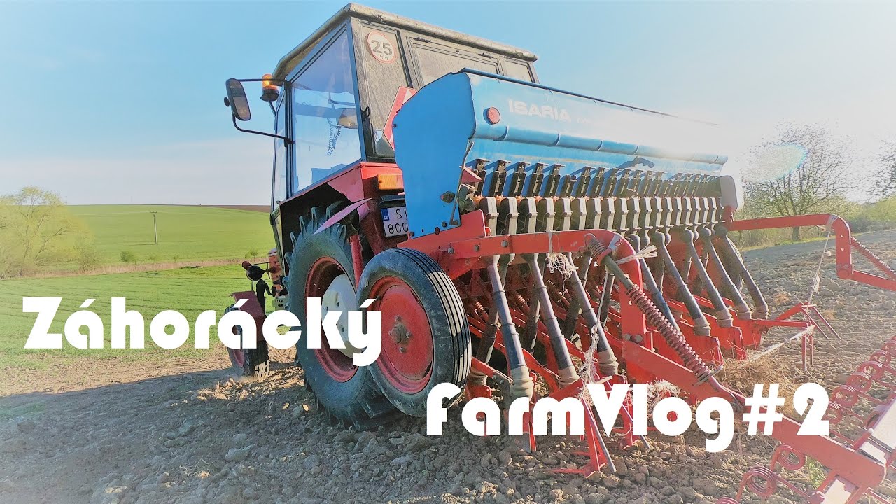 Záhorácký Farmvlog #2 /Zetor 6911 + Isaria 6050 ☺