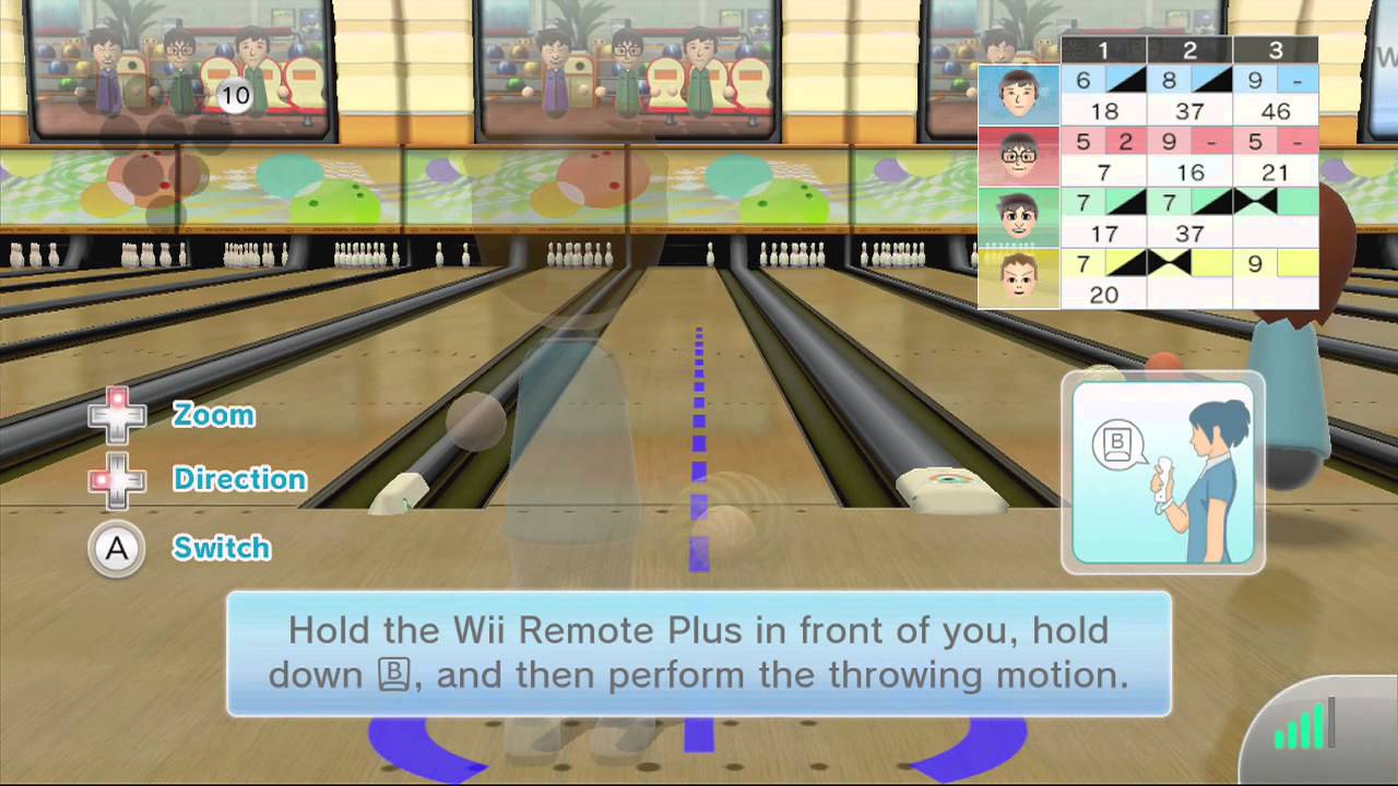 Wii Sports Club Online - Part 1 - Bowling