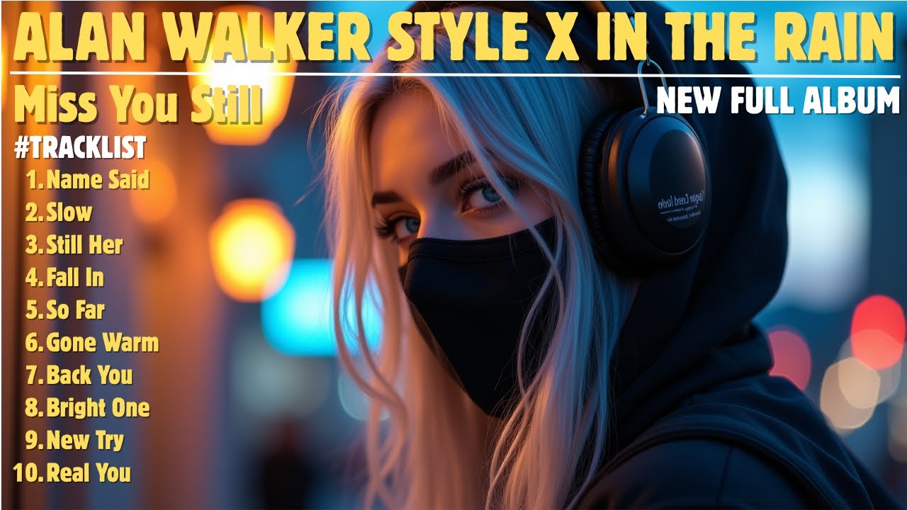 ALAN WALKER STYLE X IN THE RAIN || MISS YOU STILL || NEW FULL ALBUM 2025