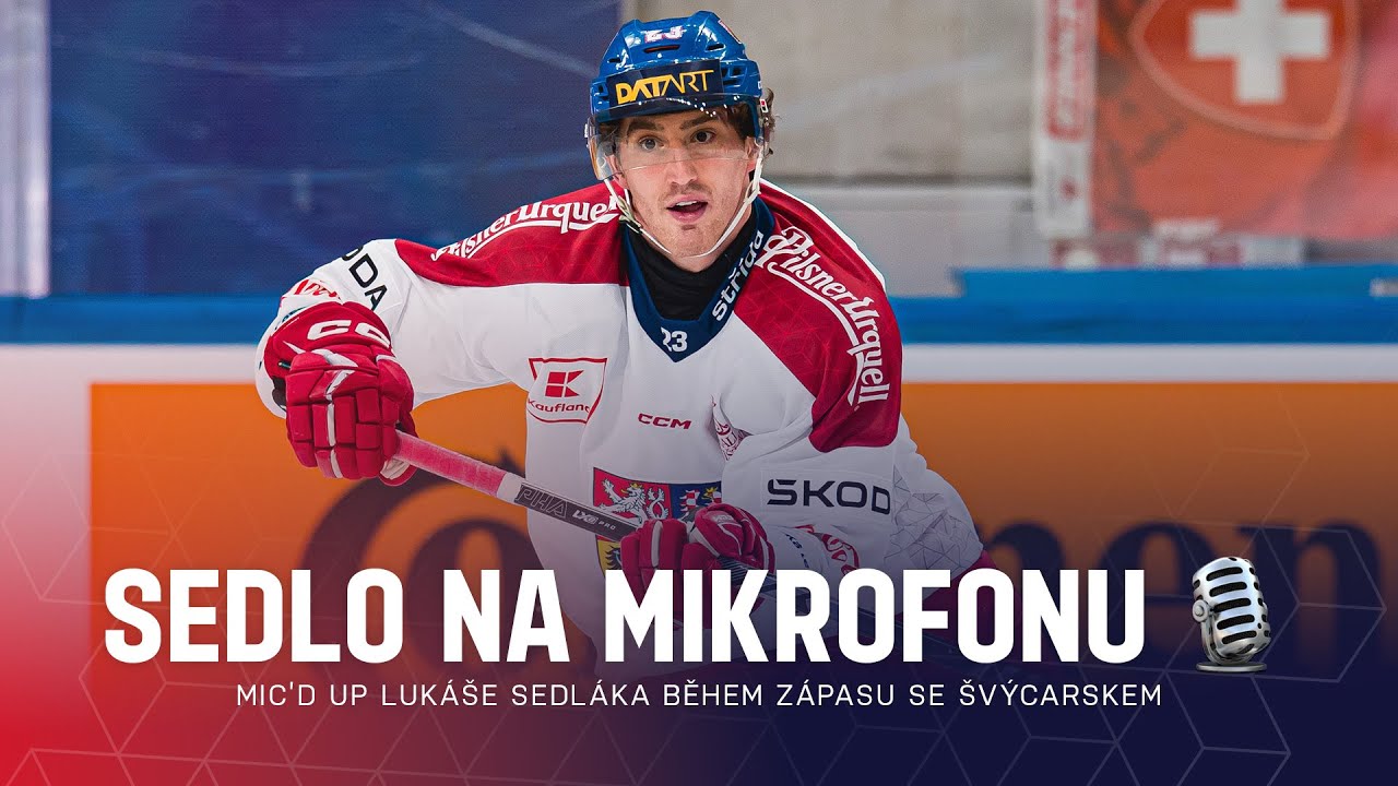 Sedlův mic’d up během zápasu se Švýcarskem! 🤩🎙️