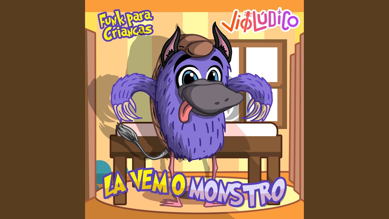 L&Aacute; VEM O MONSTRO - Funk para Crian&ccedil;as - Halloween