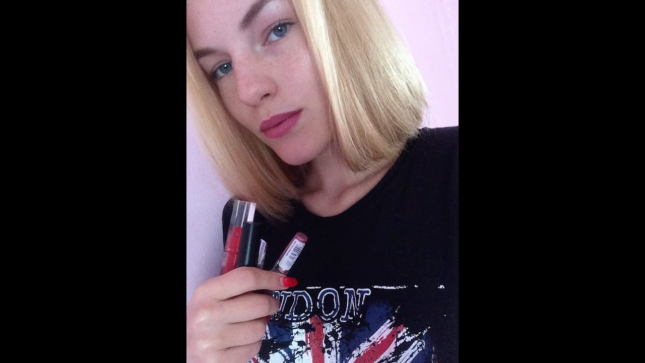 *АСМР* Мои помады и блески* Обзор *ASMR* My lipstick *