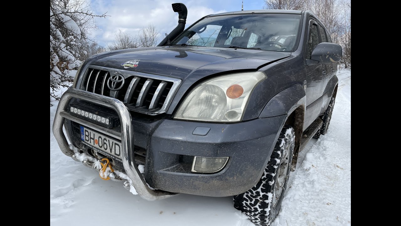 Nici zapada nu opreste o Toyota Land Cruiser! #363