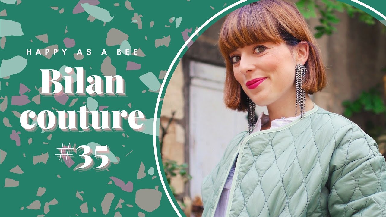 Deux robes de fêtes, un trench et une veste martelasse... c'est le bilan couture #35