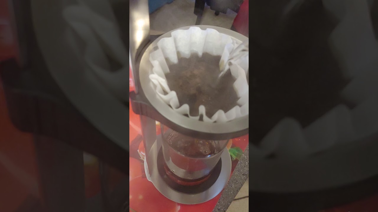 Ad hoc Mr. Brew coffee maker , no plastic, healthy, safe
