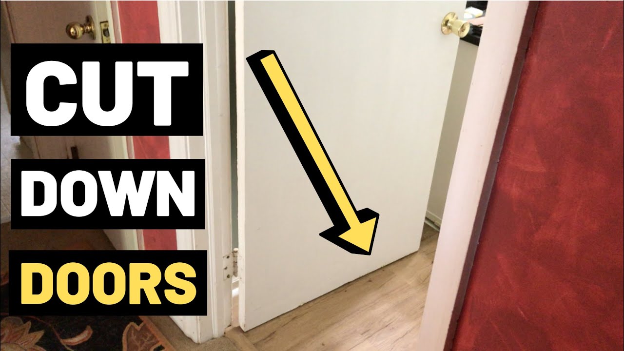How To Cut Down Doors (Shorten Door Height)