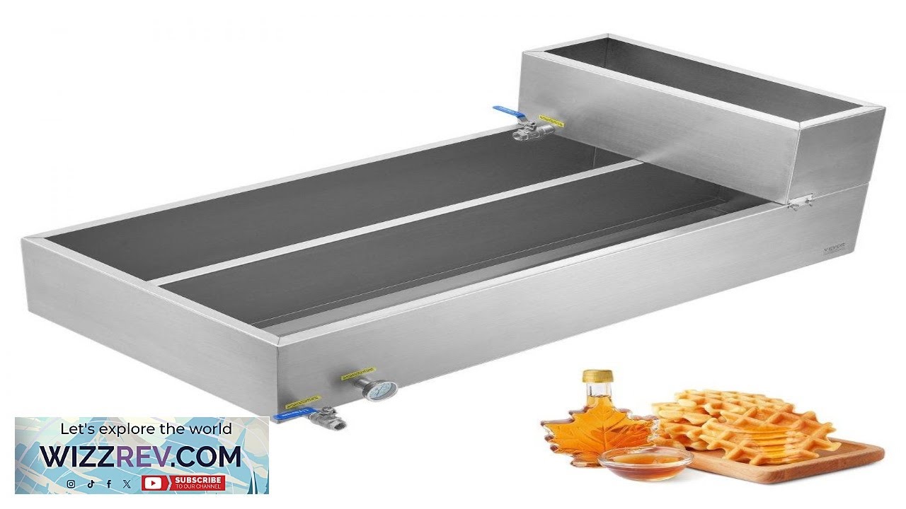 VEVOR Maple Syrup Evaporator Pan 47 Gallon 683 Cups of 8.8oz Maple