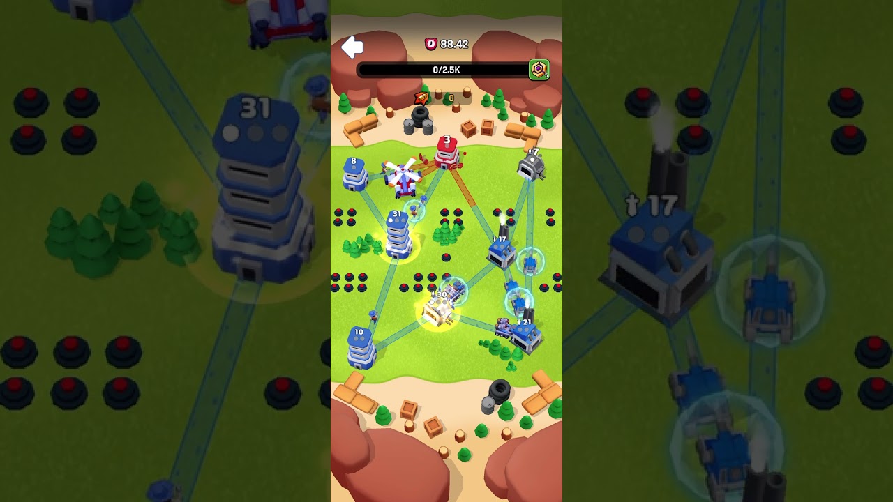 Level 23 victory 🤩 Challenge Tower War | #towerwarchallenge #towerwar #towermaster