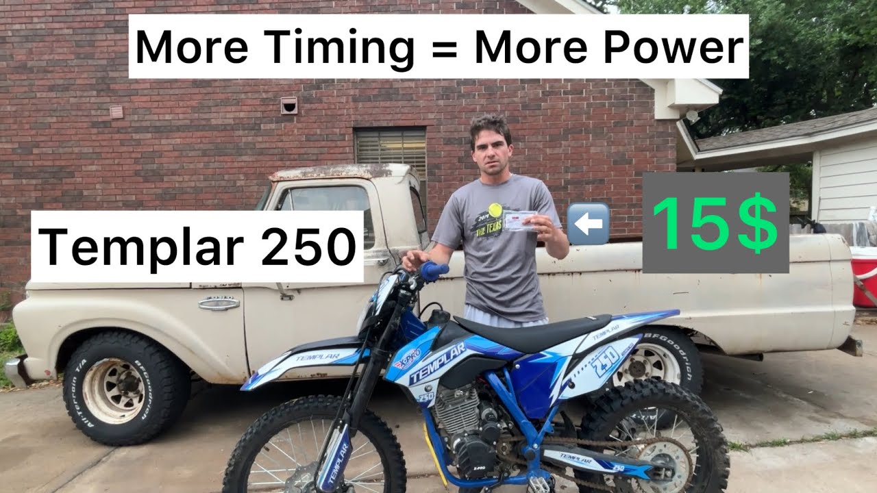 2025 X-Pro Templar 250 4 Degree Timing Key Installation Video (Cheap Power)