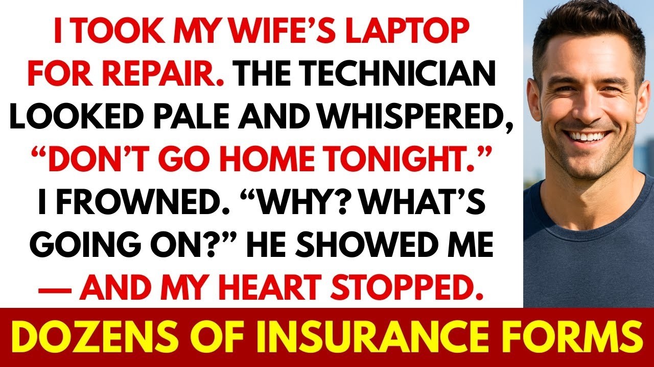 I Took My Wife’s Laptop For Repair. The Tech Said, “Don’t Go Home Tonight. You Won’t Be Safe.”