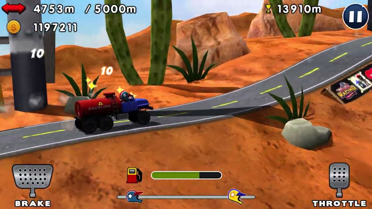 Mini racing adventures Route 66 13913m New record!