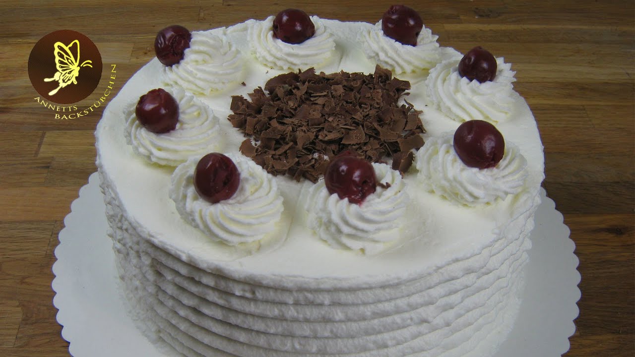 Schwarzwälder Kirsch Torte - Tortenrezepte/Sahnetorten/Backrezepte