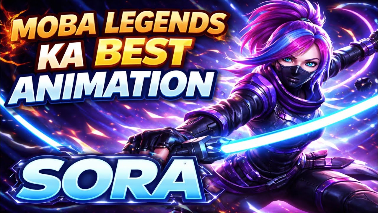 MOBA Legends Ka Best Animation Ever 😱 | SORA Hero Ki Full Cinematic Animation 🔥