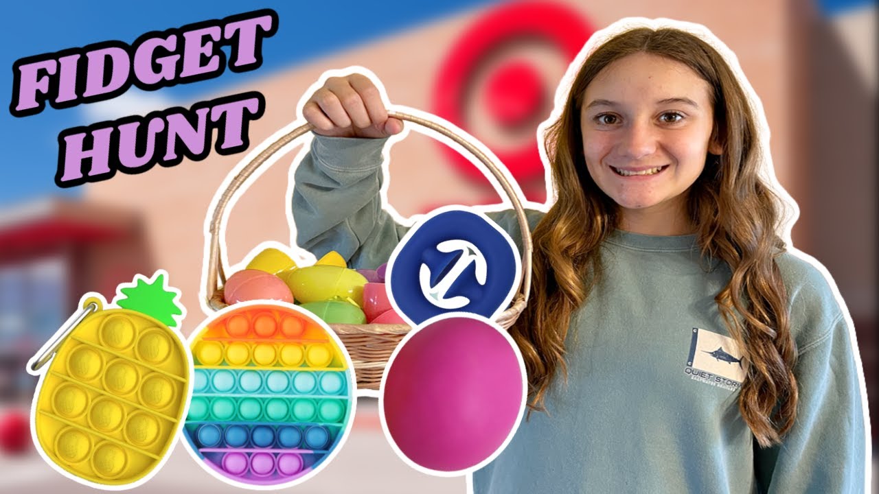 FIDGET EGG HUNT IN TARGET!!  🐣🐰🥚