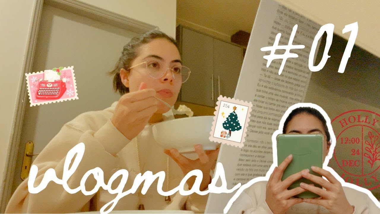 presente de Natal adiantado, Leitura & uma conversa sobre o momento perfeito | Vlogmas EP.01