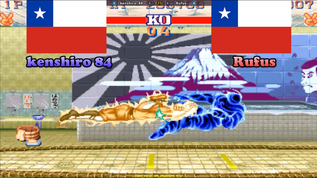 Street Fighter II' - Champion Edition ➤ kenshiro 84 (Chile) vs Rufus (Chile) sf2ce