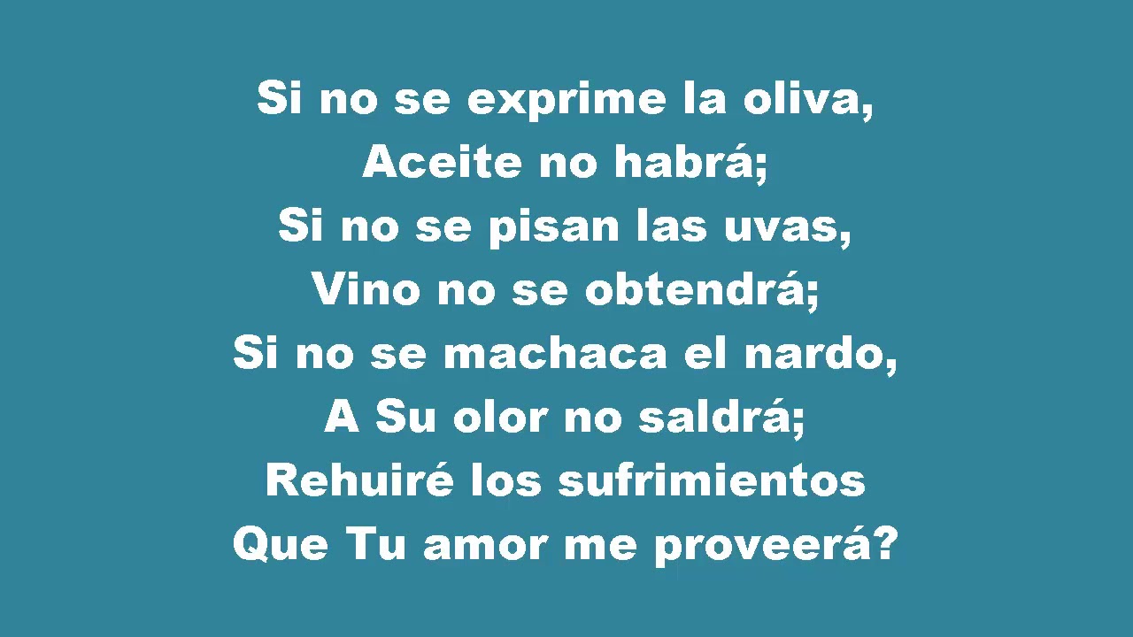 Si no se exprime la oliva