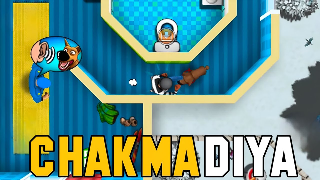 POLICE WALE KO FAKE SOUND DE KE CHAKMA DE DIYA 😂 BOB THE ROBBER GAMEPLAY 