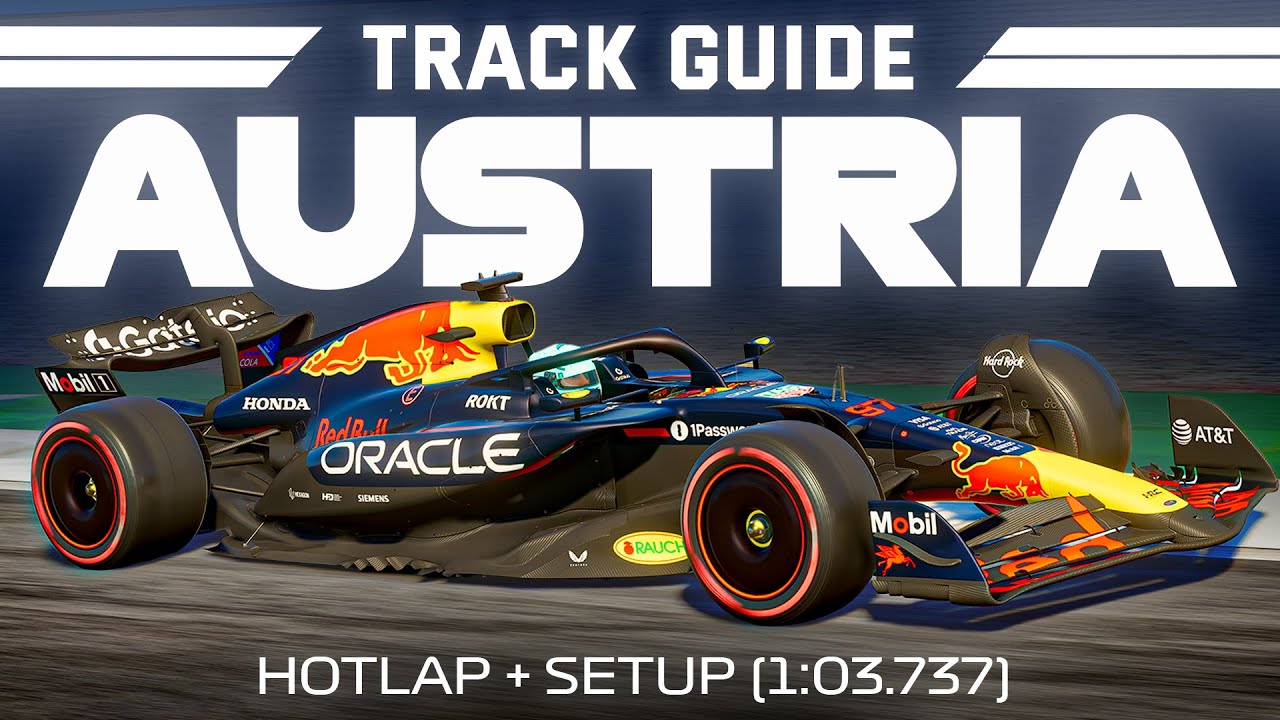 F1 25 Руководство по трассе в Австрии (горячий круг + настройка 1:03.737)