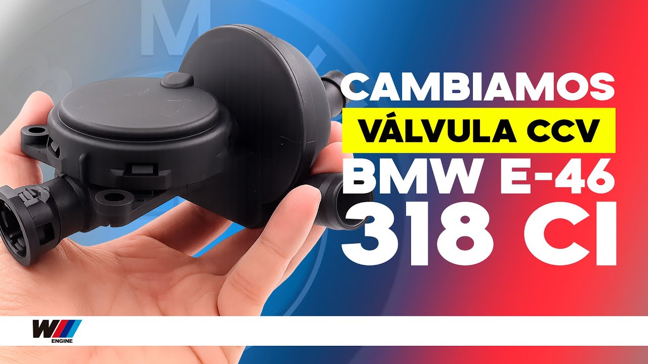 Culpa de la Válvula CCV 🔥 Olor a Aceite quemado en el BMW E46 318Ci 😬 👉 (Motor N46)