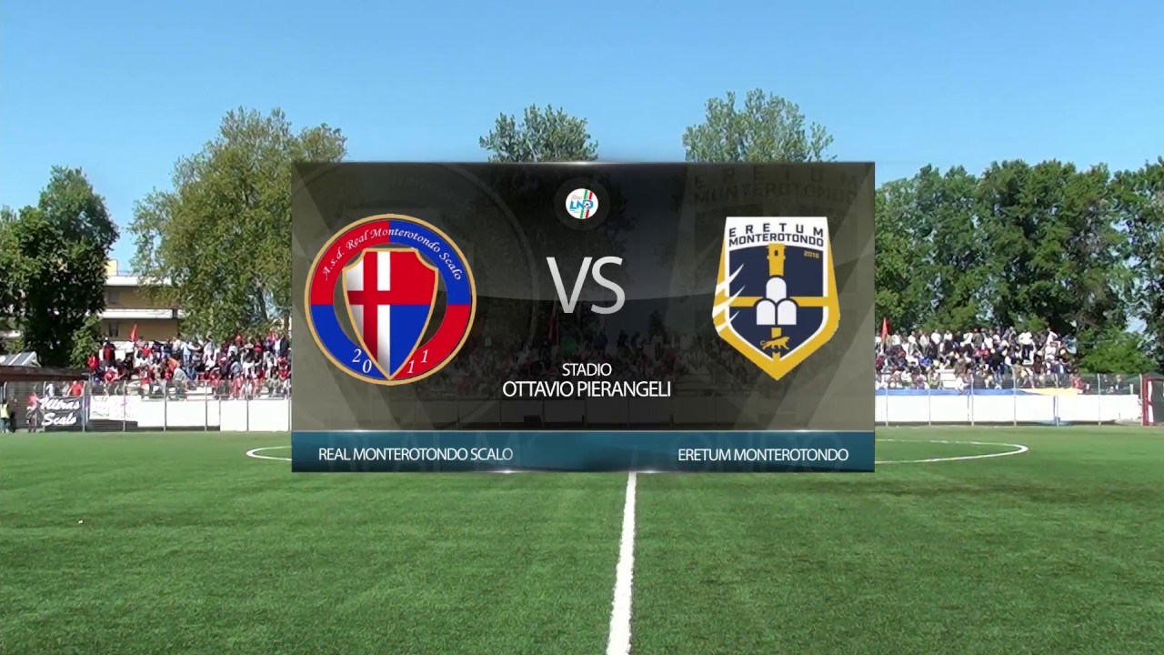 Real Monterotondo scalo VS Eretum Monterotondo- Derby del 23 aprile