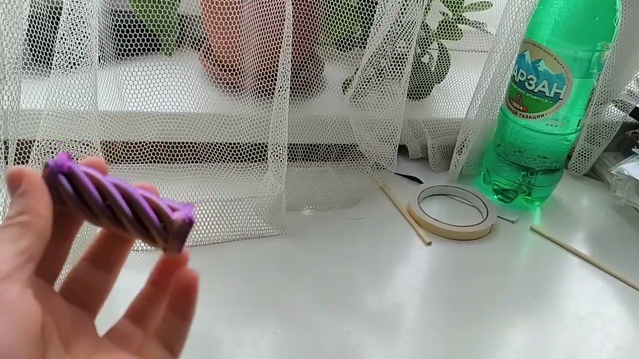 Я распоковался эту коробку 📦, а там игрушка 🧸 из 3D принтера 🖨️.
