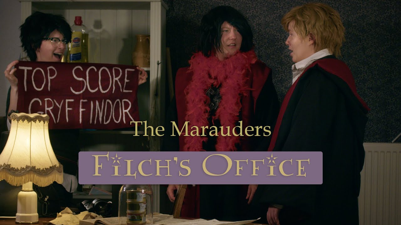 The Marauders Filch's Office skit